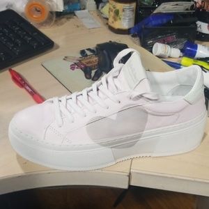 Nira Rubens Handpainted Mimosa Sneakers 37 Made in